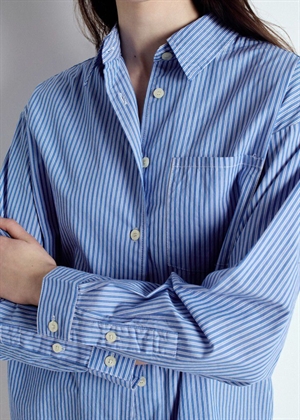 Zatubay skjorte Aqua Stripes American Vintage 